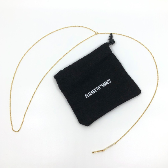 *SOLD* Elizabeth and James Topaz Lariat Necklace - Picture 4 of 8